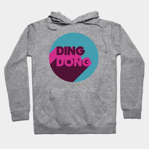 Ding Dong! Hoodie by Phil Tessier
